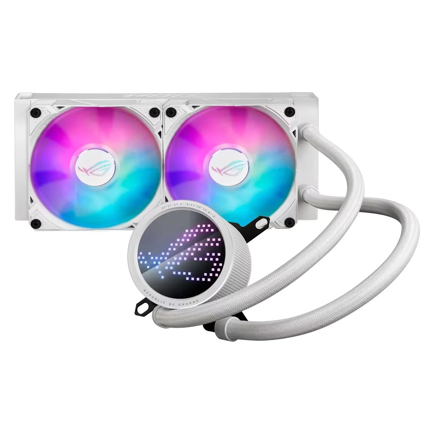 Acessório · Intel Water Cooler para Processador Asus ROG Ryuo III 240 ARGB - Branco 90RC00J2-M0UAY0