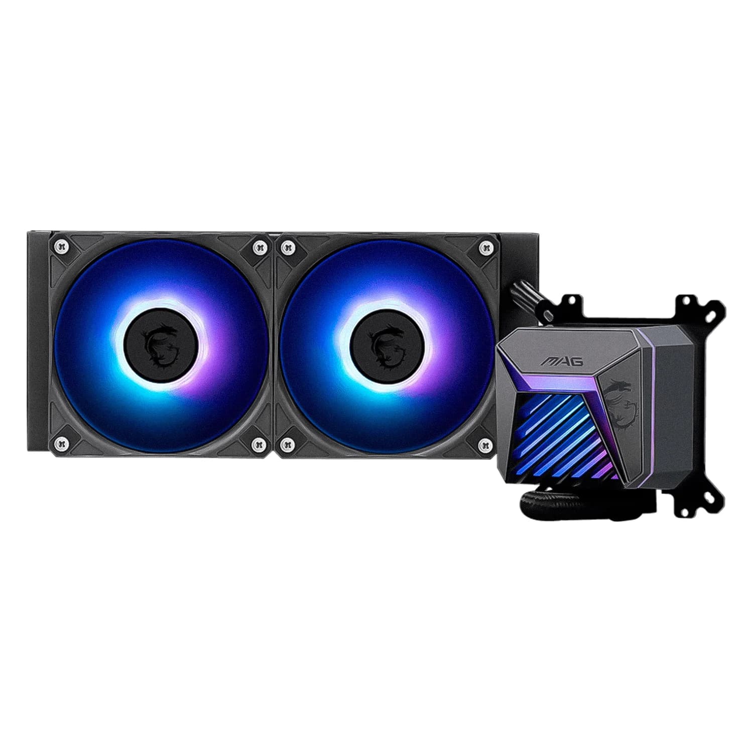 Acessório · Intel Water Cooler para Processador MSI MAG CoreLiquid A15 240 306-7ZWAA11-L80 ARGB - Preto