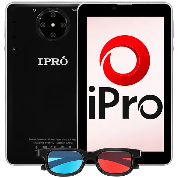 Ipro Tablet IPRO Speed-4 4G 32GB 2GB RAM de 7" 2MP 2MP - Preto