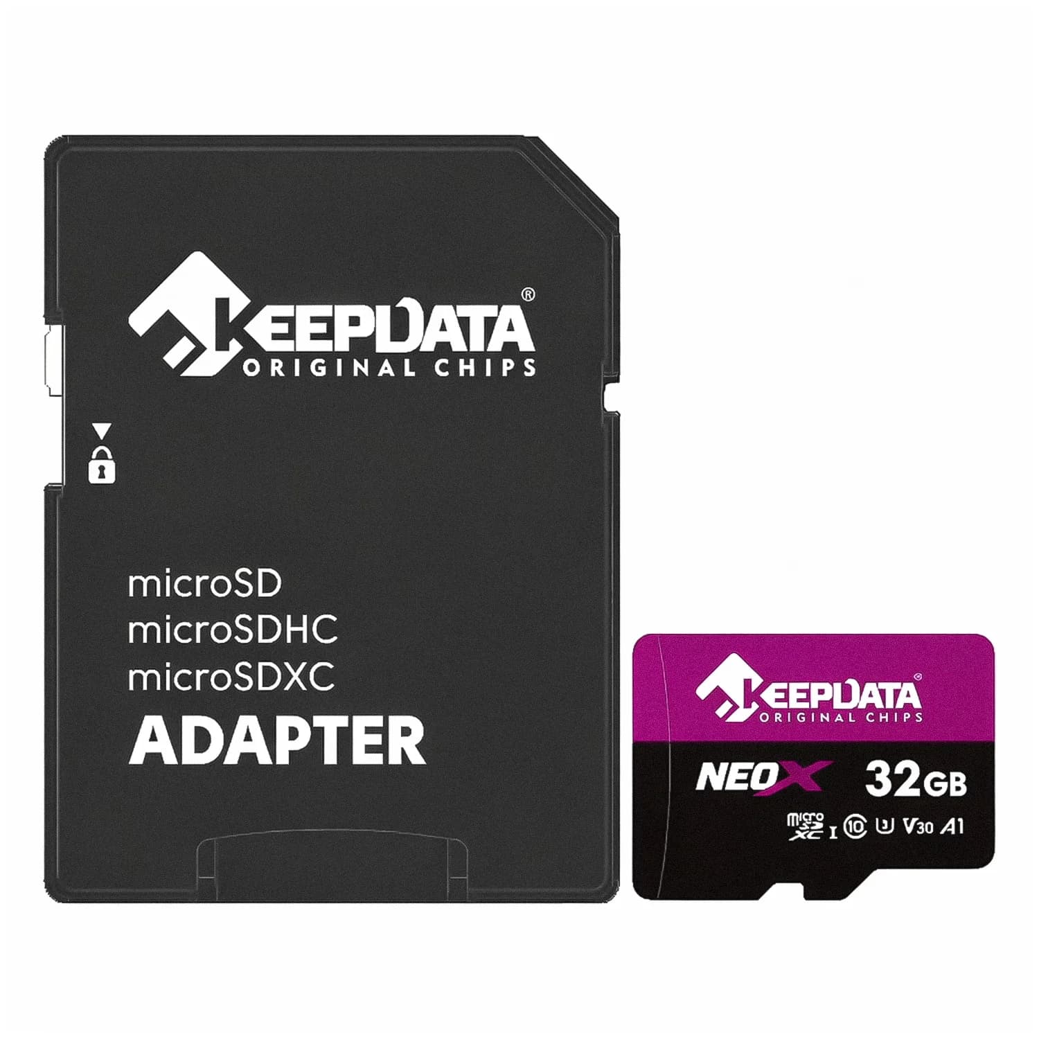 Keepdata Cartão de Memória Micro SD Keepdata Neo X 32GB 95MB/s - KDMSDC10U3V30A1/32G