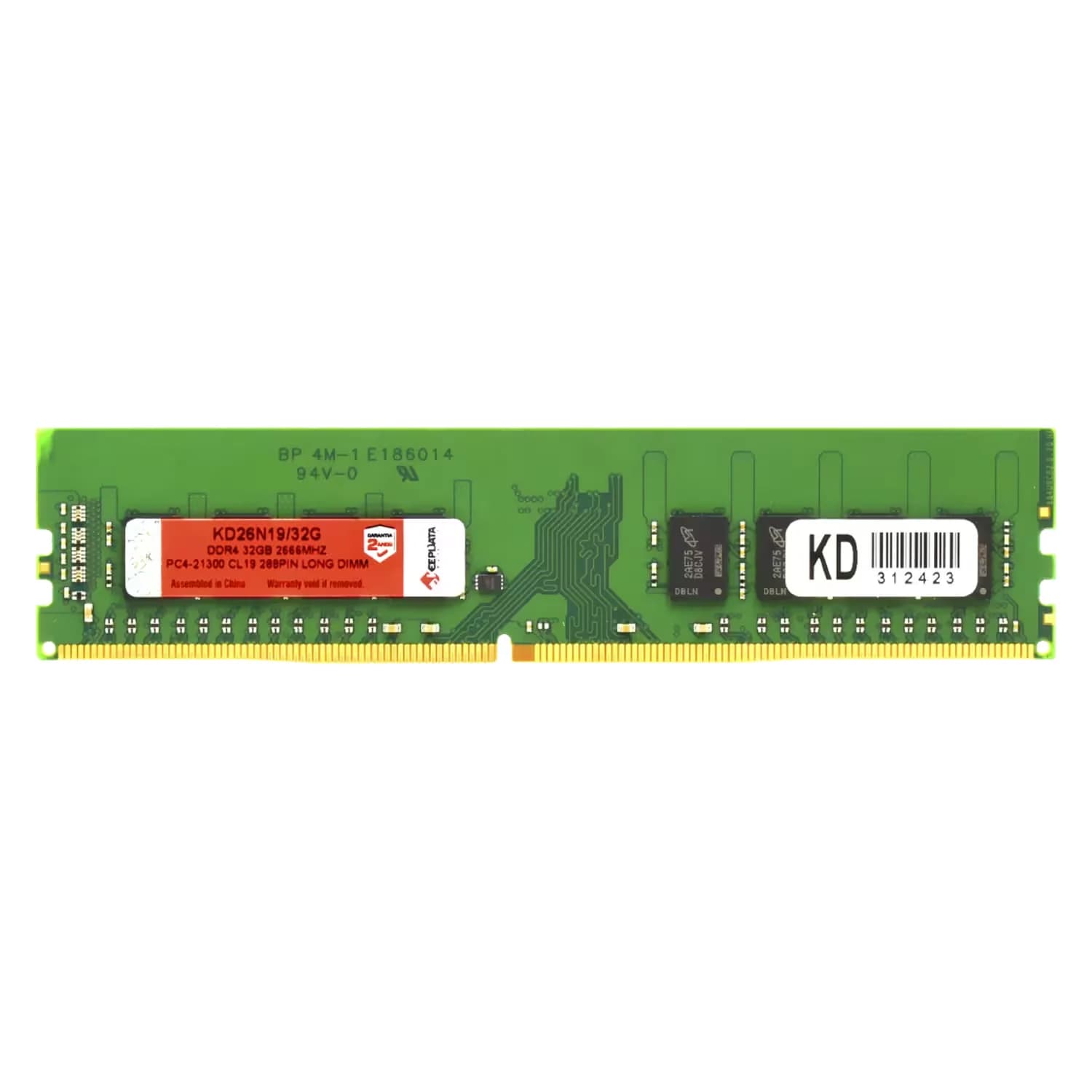 Acessório · Keepdata Memória RAM Keepdata 32GB DDR4 3200 MHz - KD32N22/32G
