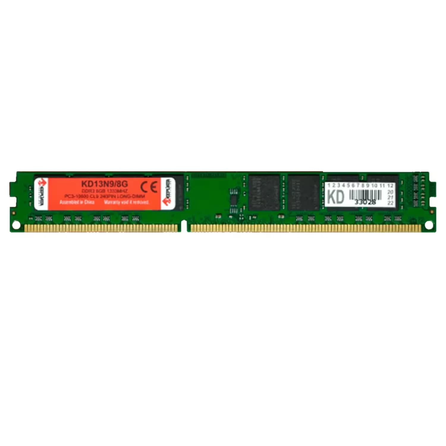Acessório · Keepdata Memória RAM Keepdata 8GB DDR3 1333MHz - KD13N9/8G