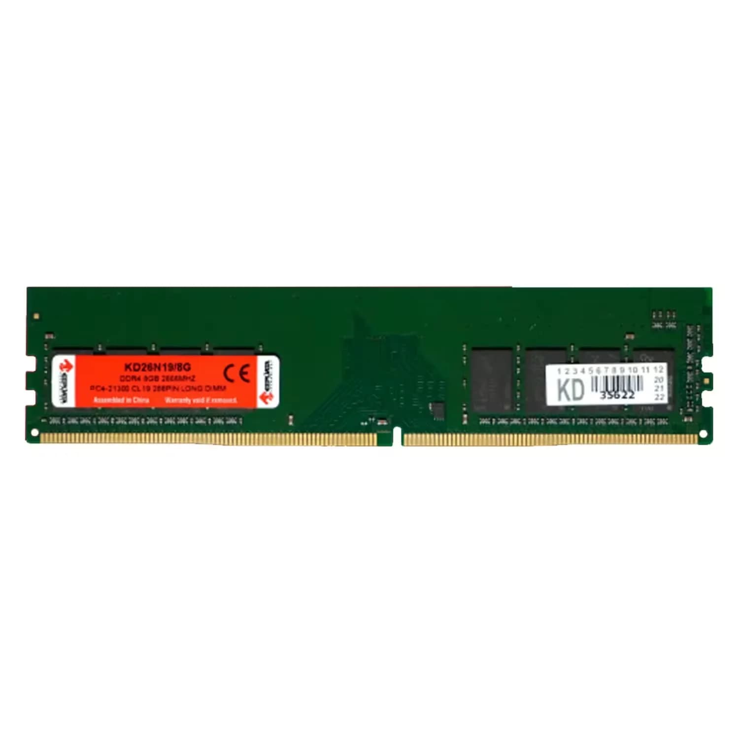 Acessório · Keepdata Memória RAM Keepdata 8GB DDR4 2400 MHz - KD24N17/8G