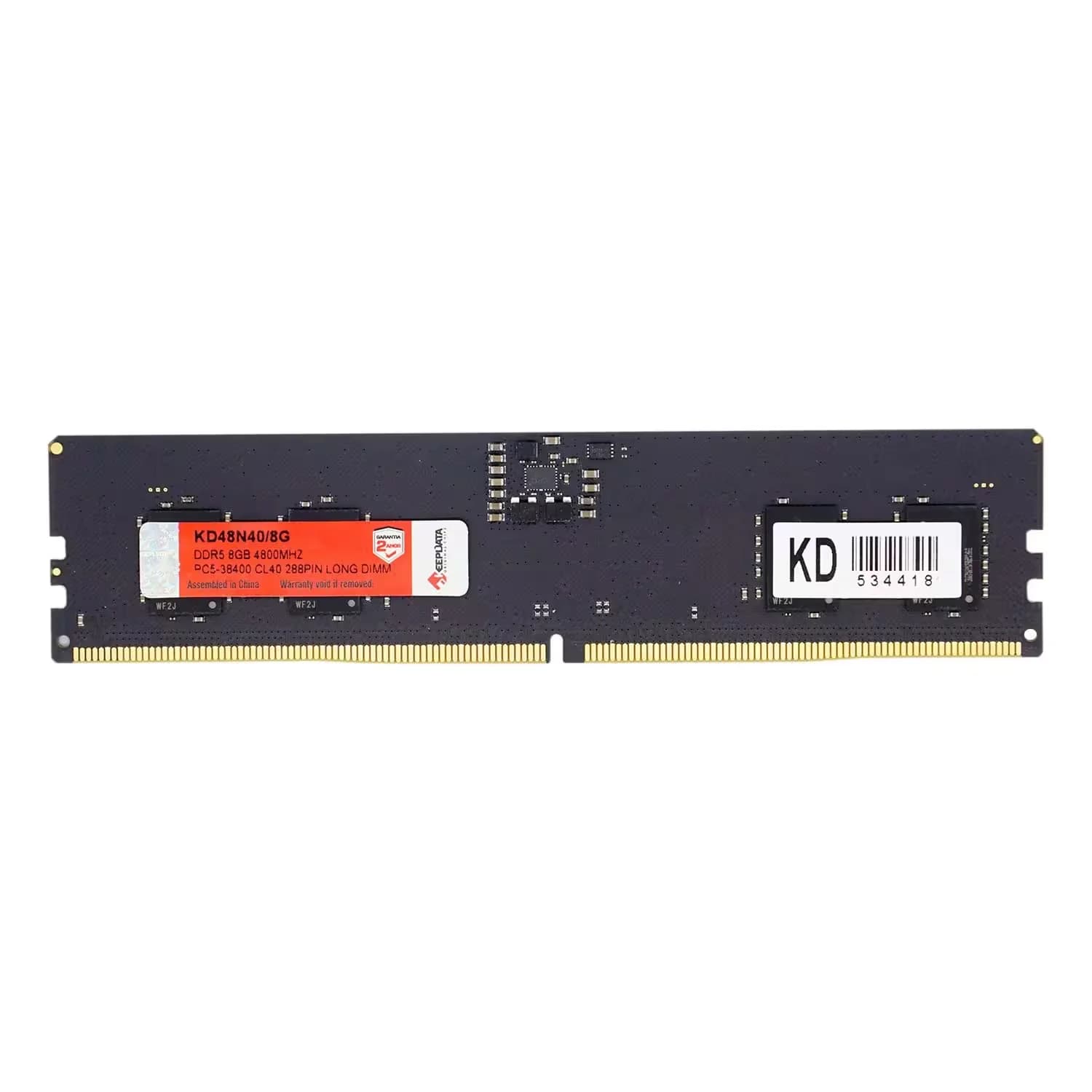 Acessório · Keepdata Memória RAM Keepdata 8GB DDR5 4800 MHz - KD48N40/8G