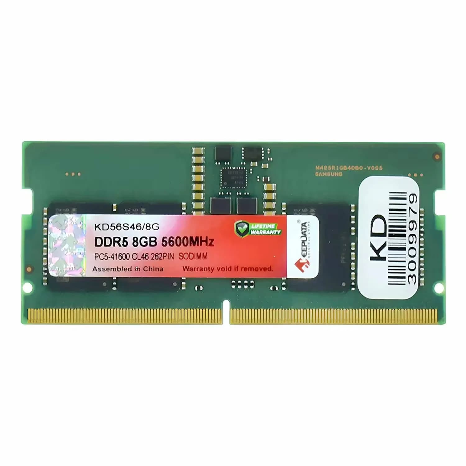 Keepdata Memória RAM Keepdata 8GB DDR5 5600MT/s para Notebook - KD56S46/8G