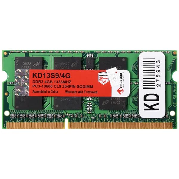 Keepdata Memória RAM para Notebook 4GB Keepdata KD13S9 4G DDR3 de 1333MHz