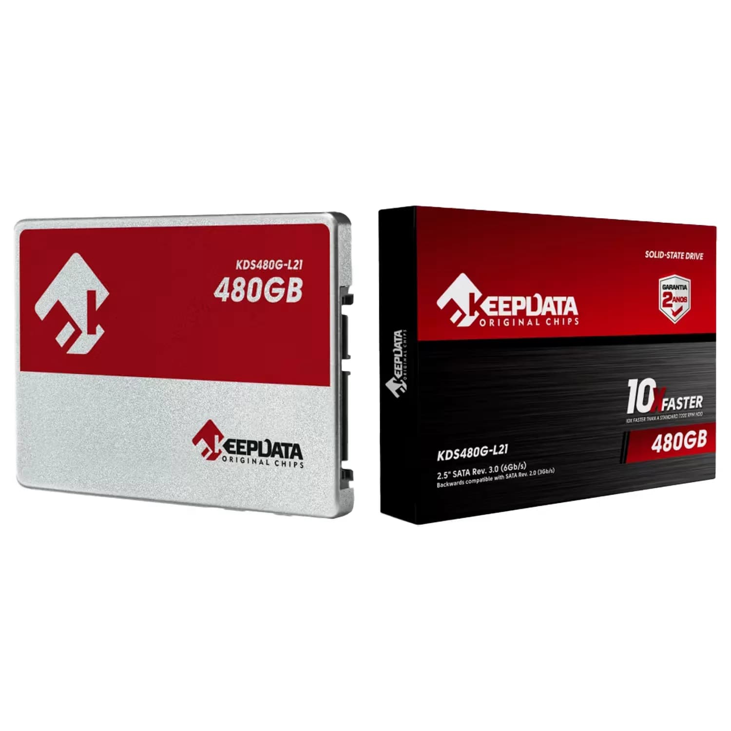 Acessório · Keepdata SSD Keepdata 480GB 2.5" SATA 3 - KDS480G-L21