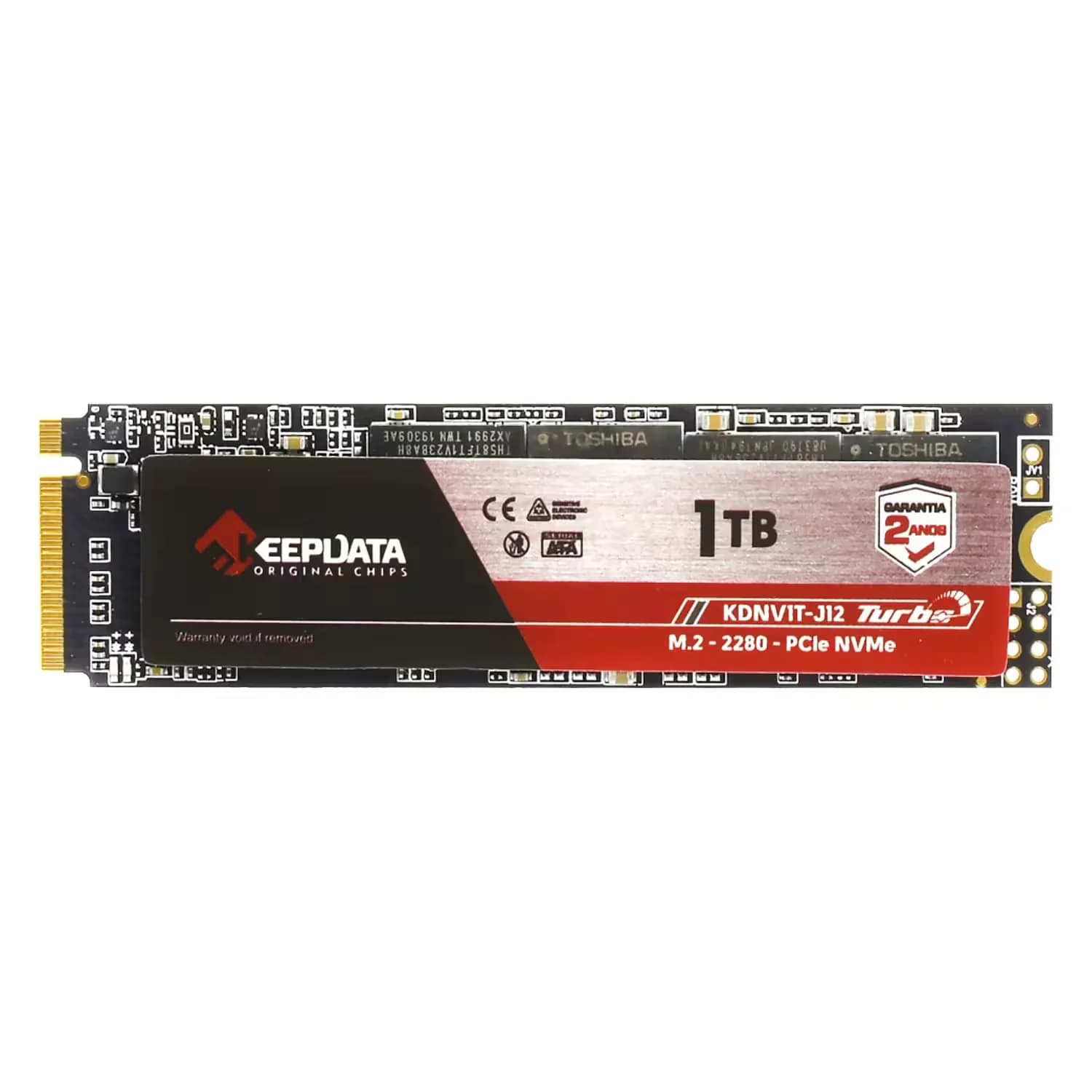 Acessório · Keepdata SSD M.2 Keepdata Turbo 1TB NVMe PCIe Gen 3 - KDNV1T-J12