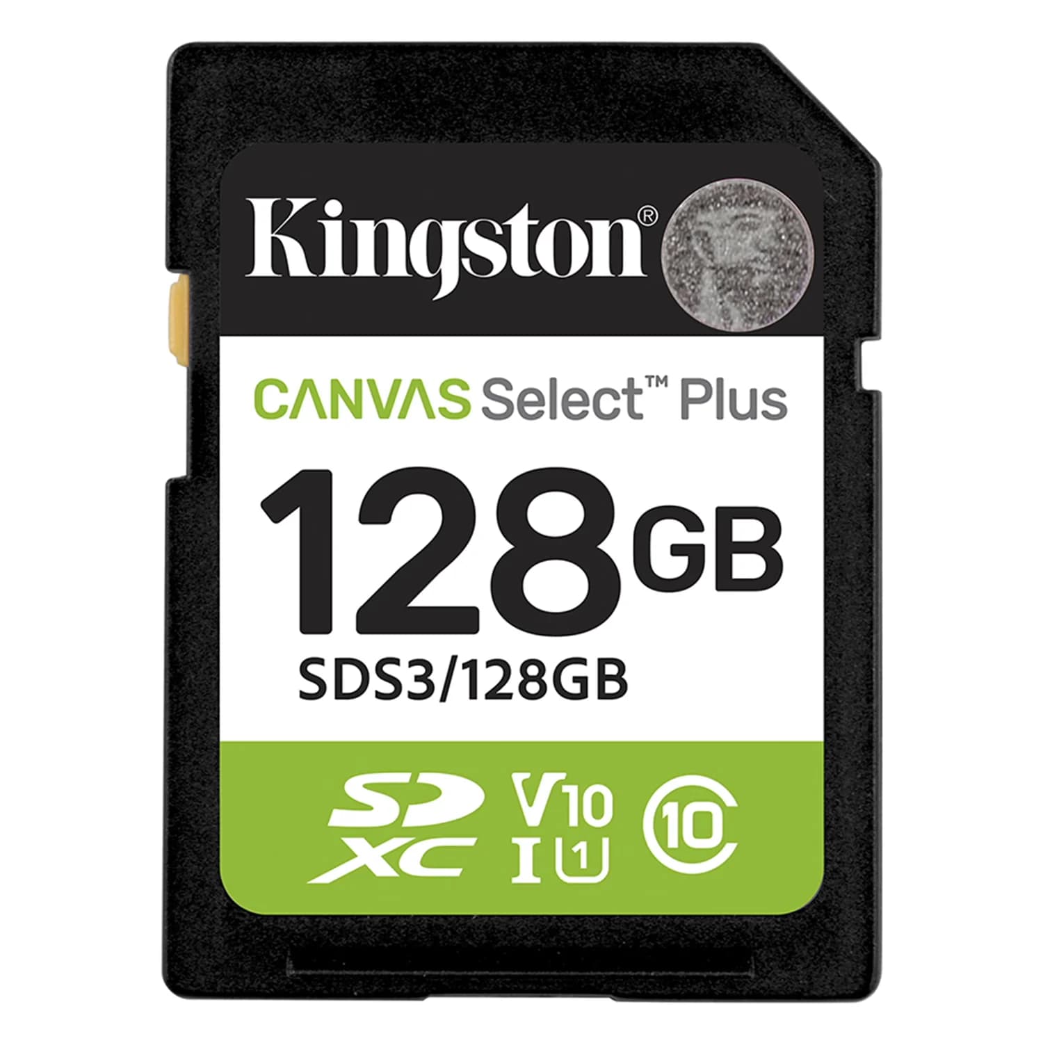 Kingston Cartão de Memória SD Kingston Canvas Select Plus 128GB 150Mbs - SDS3/128GB