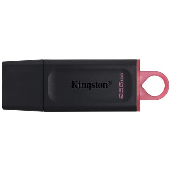 Acessório · Kingston Pendrive de 256GB Kingston DataTraveler Exodia DTX 256GB USB 3.2 - Preto Vermelho