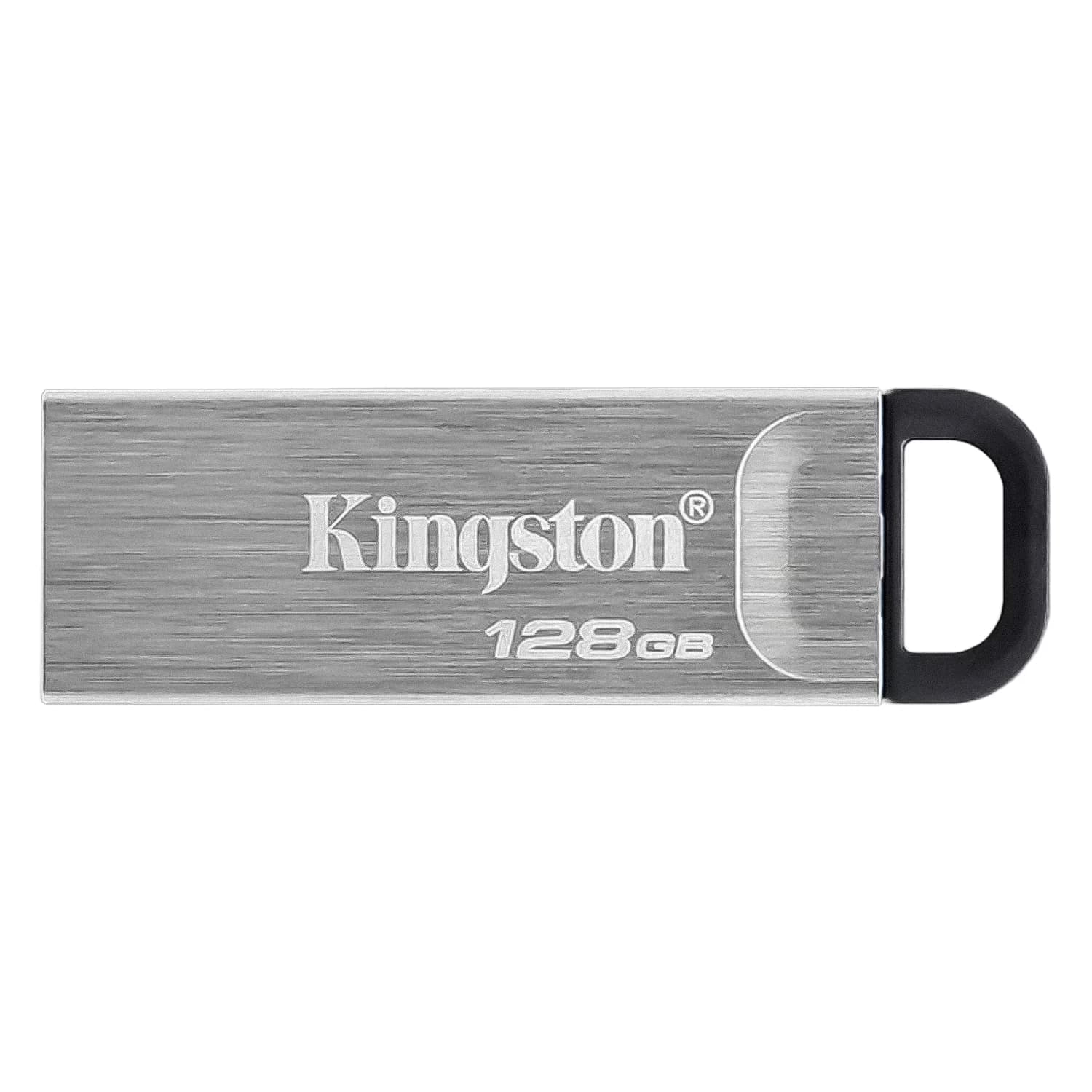 Acessório · Kingston Pendrive Kingston DataTraveler Kyson 128GB USB 3.2 - Prata DTKN/128GB