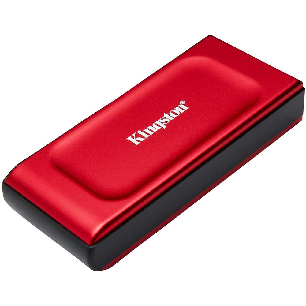 Acessório · Kingston SSD Externo Kingston XS1000 USB-C 3.2 Gen 2x2 2TB Vermelho – SXS1000R/2000G - Roma Shopping - Seu Destino para Compras no Paraguai