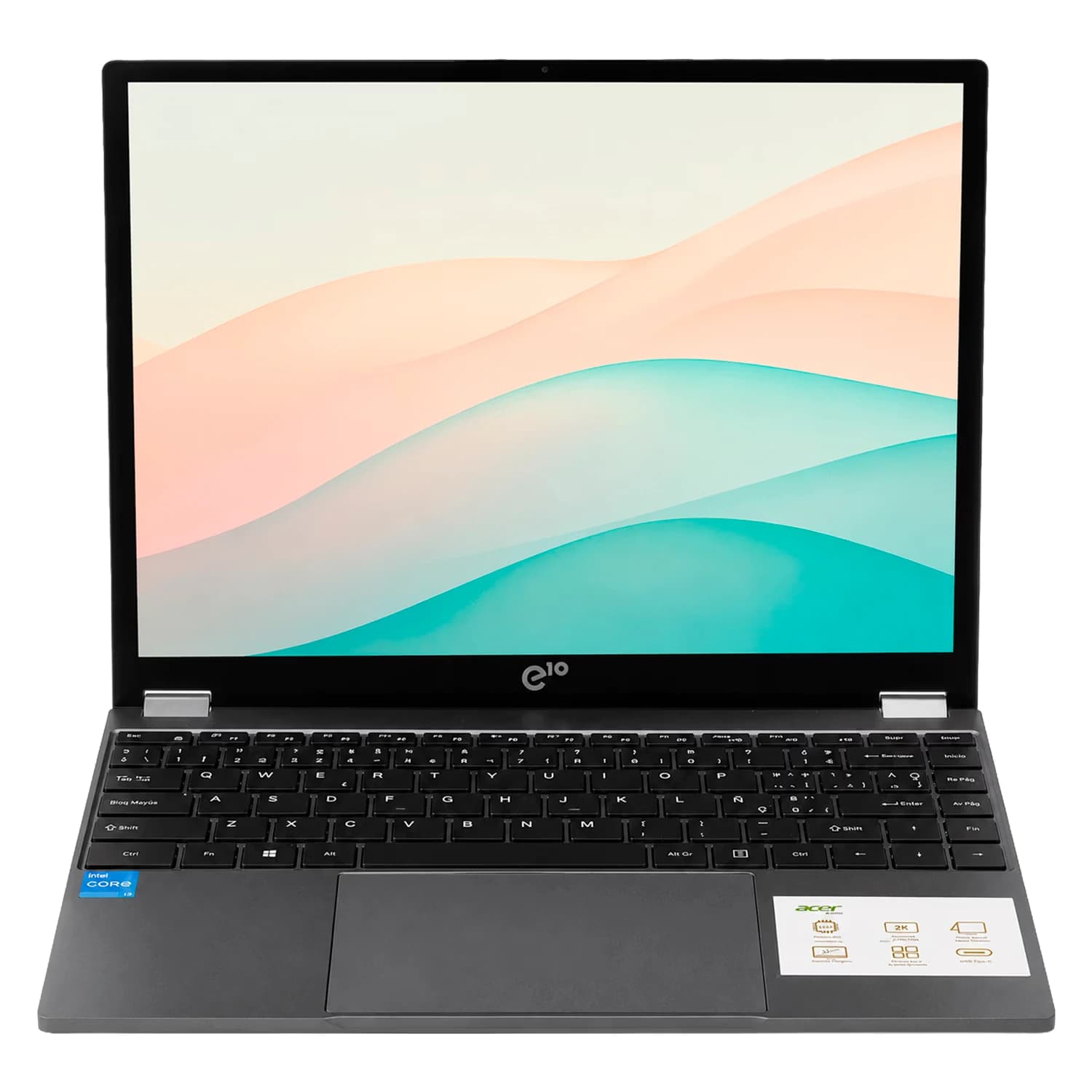 Lenovo Notebook Acer Gadget ETBook Yoga Intel Core i3-1315U 8GB RAM 256GB SSD Tela 13.5" Full HD Windows 11 Prata