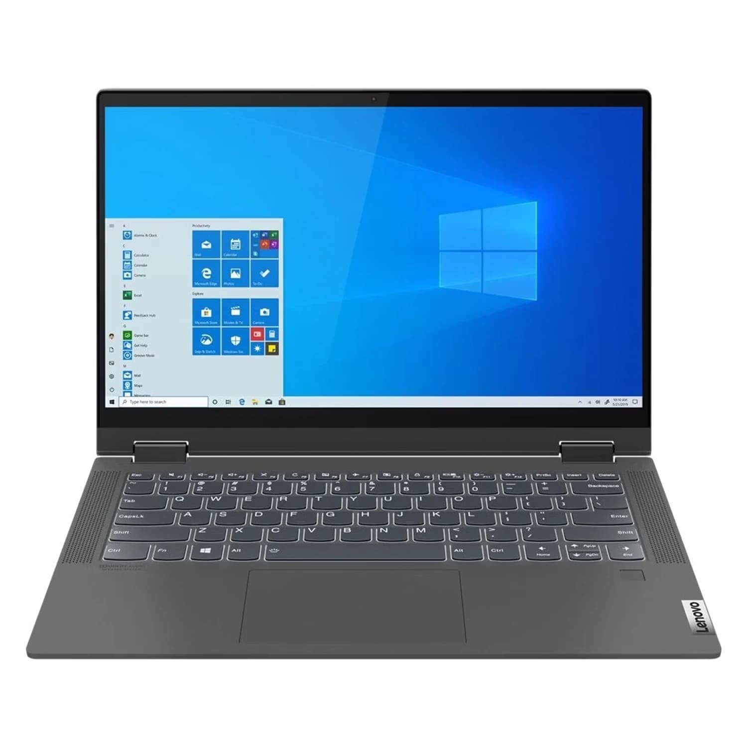Lenovo Notebook Lenovo Flex 5 82HT00CQUS Intel Core i5-1135G7 8GB RAM 256GB SSD Tela 15.6" Full HD Touch Windows 11 Inglês Cinza - 82HT00CQUS