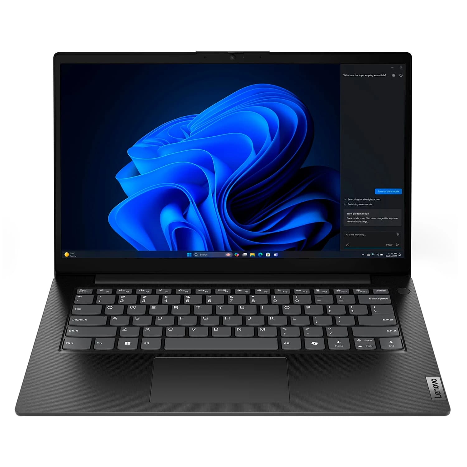 Lenovo Notebook Lenovo v14 Intel Core i7-240H 8GB RAM 512GB SSD Tela 14" HD Windows 11 Inglês Preto - 83HDA06FUS