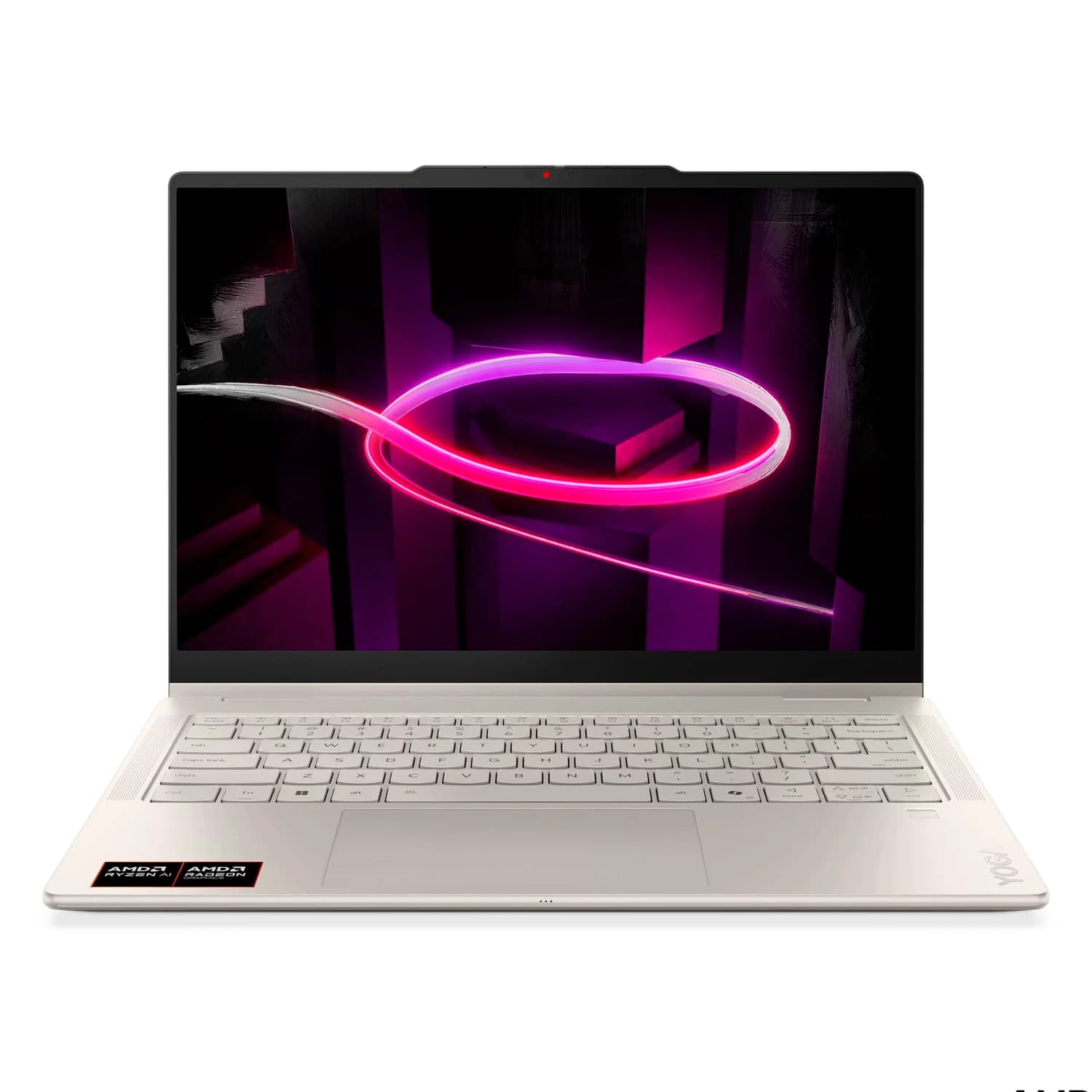 Lenovo Notebook Lenovo Yoga AMD Ryzen AI 7-445 24GB RAM 512GB SSD Tela 14" 2K OLED Touch Windows 11 Inglês - 83TD0047US