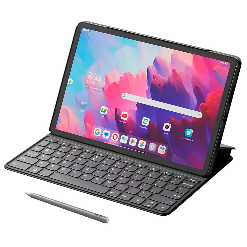 Lenovo Tablet Lenovo K11 TB330XUP 8GB/128GB/11” WUXGA/Cinza + Teclado e Caneta - Roma Shopping - Seu Destino para Compras no Paraguai