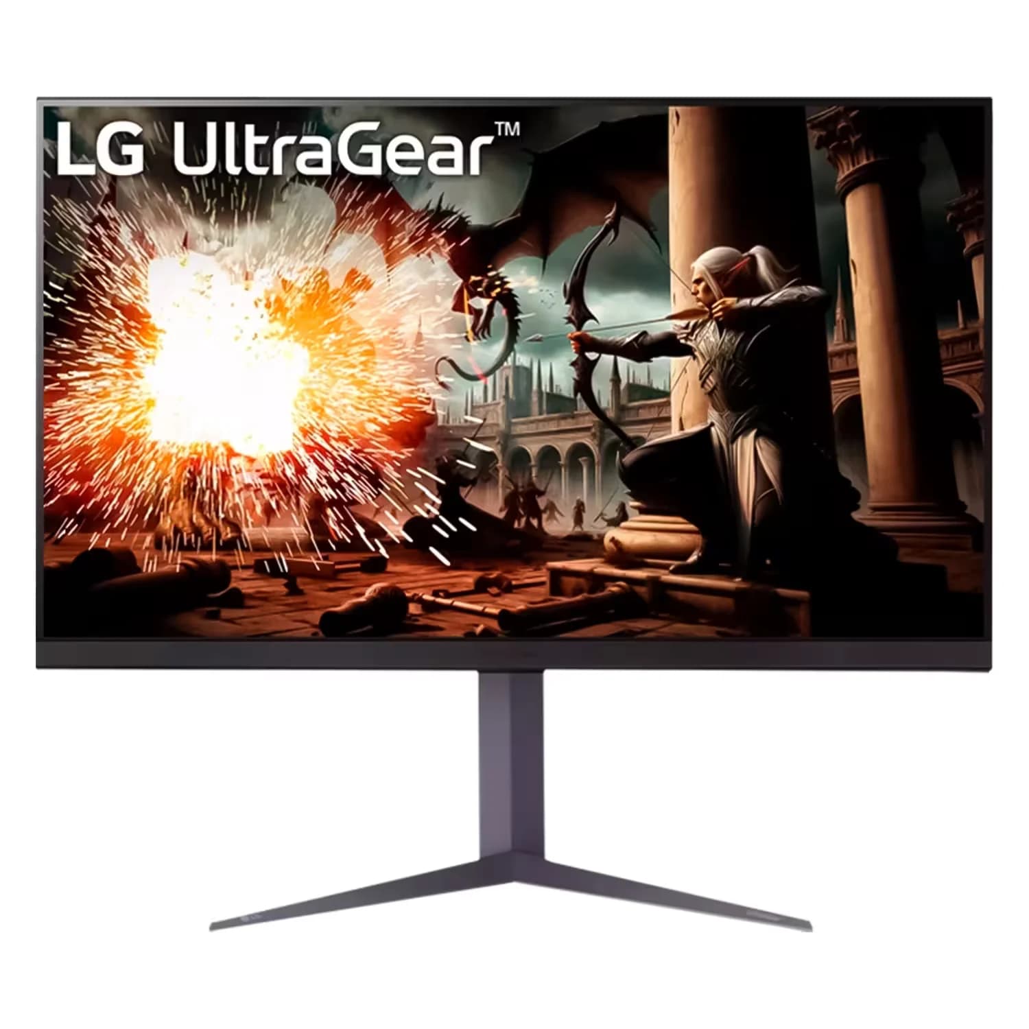 Acessório · LG Monitor Gamer LG UltraGear 32GS75Q-B 32" QHD 180Hz IPS - Preto
