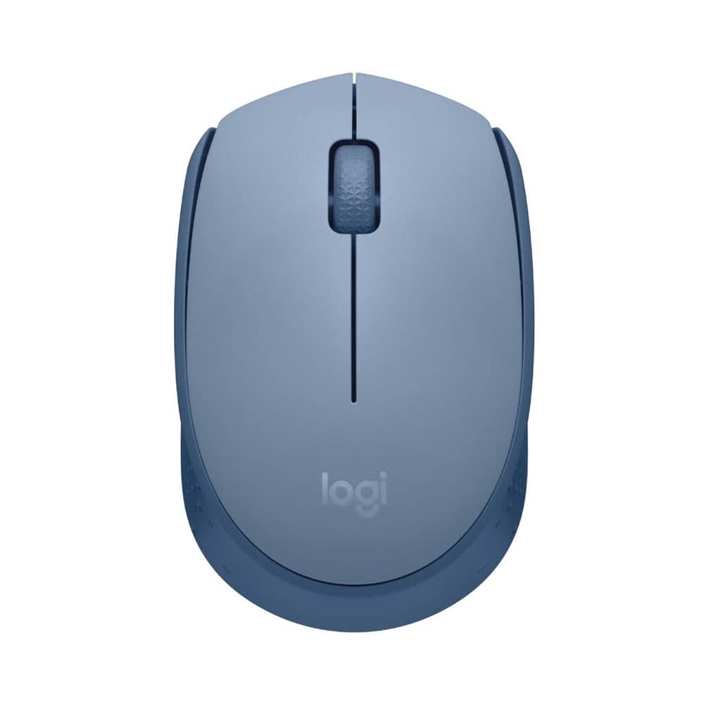 Logitech Mouse Inalámbrico Logitech M170 Azul