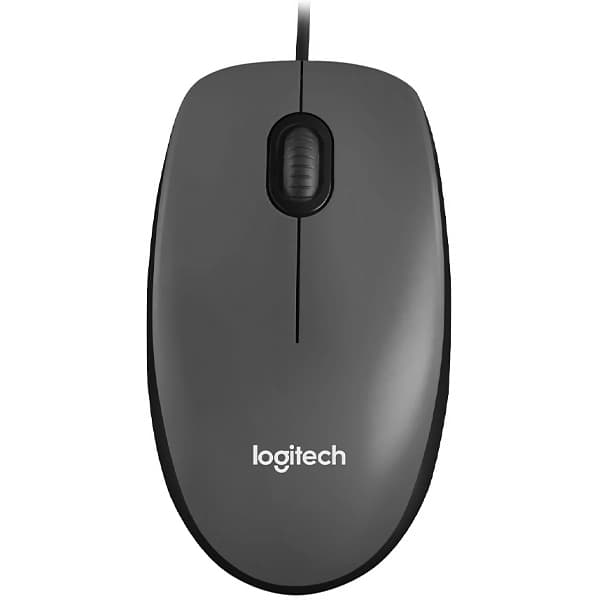 Logitech Mouse Óptico Logitech M90 USB 1.000 DPI - Preto