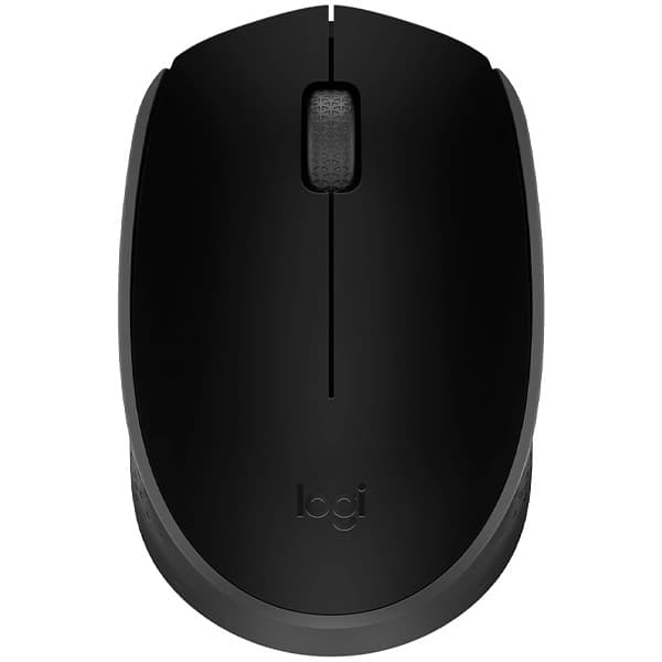 Logitech Mouse Sem Fio Logitech M170 até 1.000 DPI - Preto