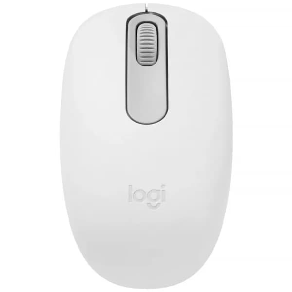 Logitech Mouse Sem Fio Logitech M196 até 1.000 DPI com Bluetooth - Branco