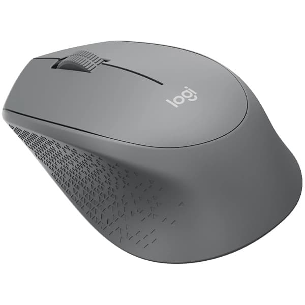 Logitech Mouse Sem Fio Logitech M280 Confort Plus até 1.000 DPI - Cinza