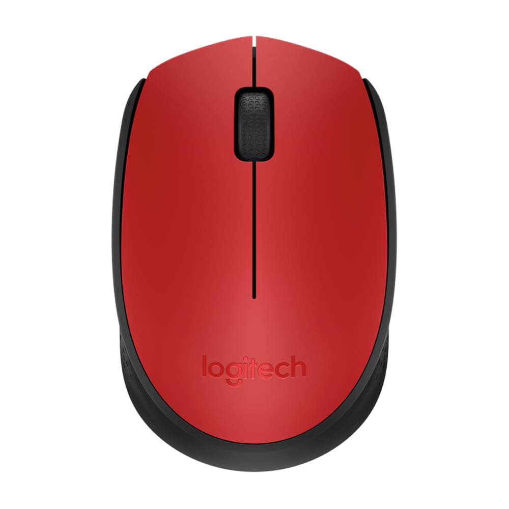 Logitech Mouse Wireles Logitech M170 Red