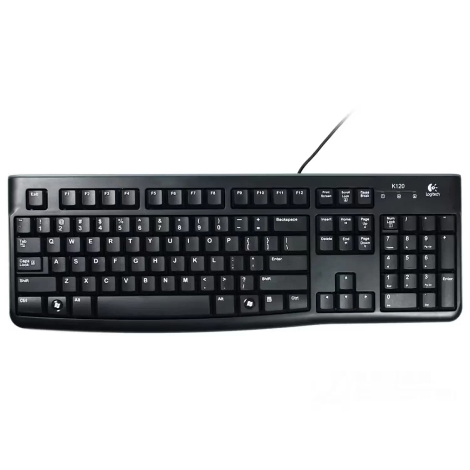 Logitech Teclado Logitech K120 com Fio - Preto 920-004422