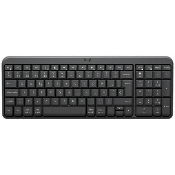 Logitech Teclado Logitech K250 920-013447 Sem Fio Espanhol - Rose