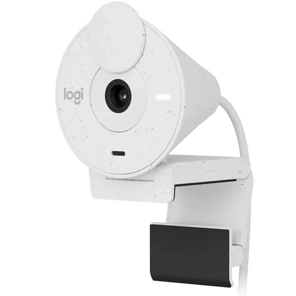 Logitech Webcam Logitech Brio 300 Full HD USB-C - Branco