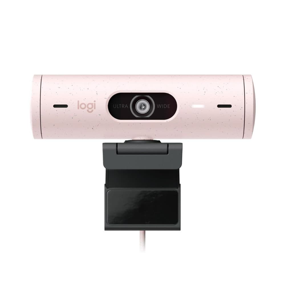 Logitech Webcam Logitech Brio 500 Full Hd 1080 P Com Hdr Rosa (960 001418)