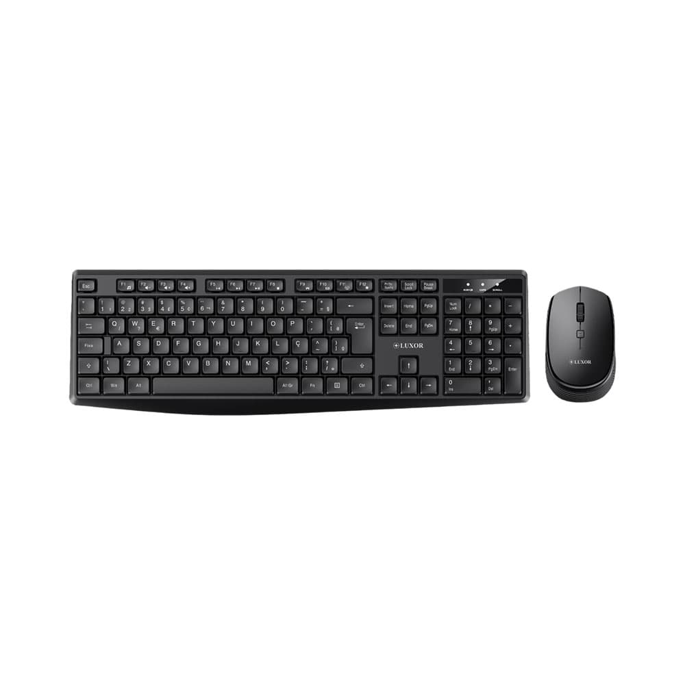 Luxor Kit Mouse Y Teclado Luxor Lx Tm3187 Black