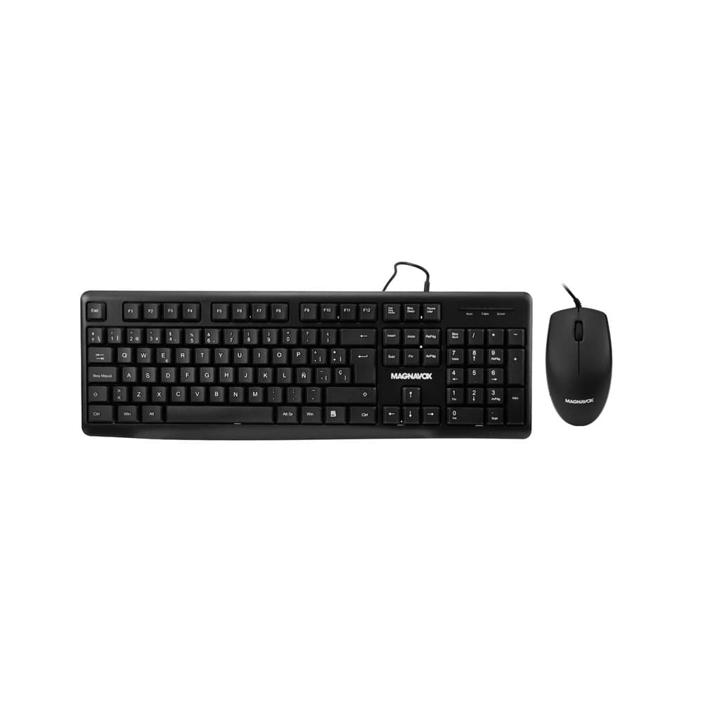 Magnavox Kit Mouse Y Teclado Magnavox Mca5112 Negro