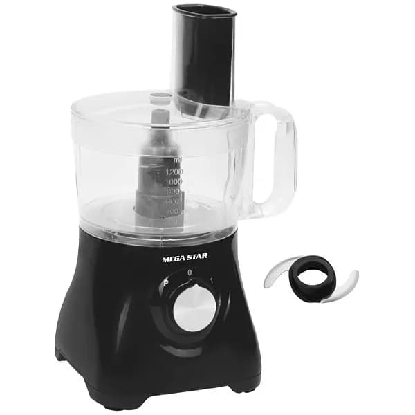 Acessório · Megastar Processador de Alimentos MegaStar SG500 1.2 Litros 220V ~ 50 60 Hz - Preto