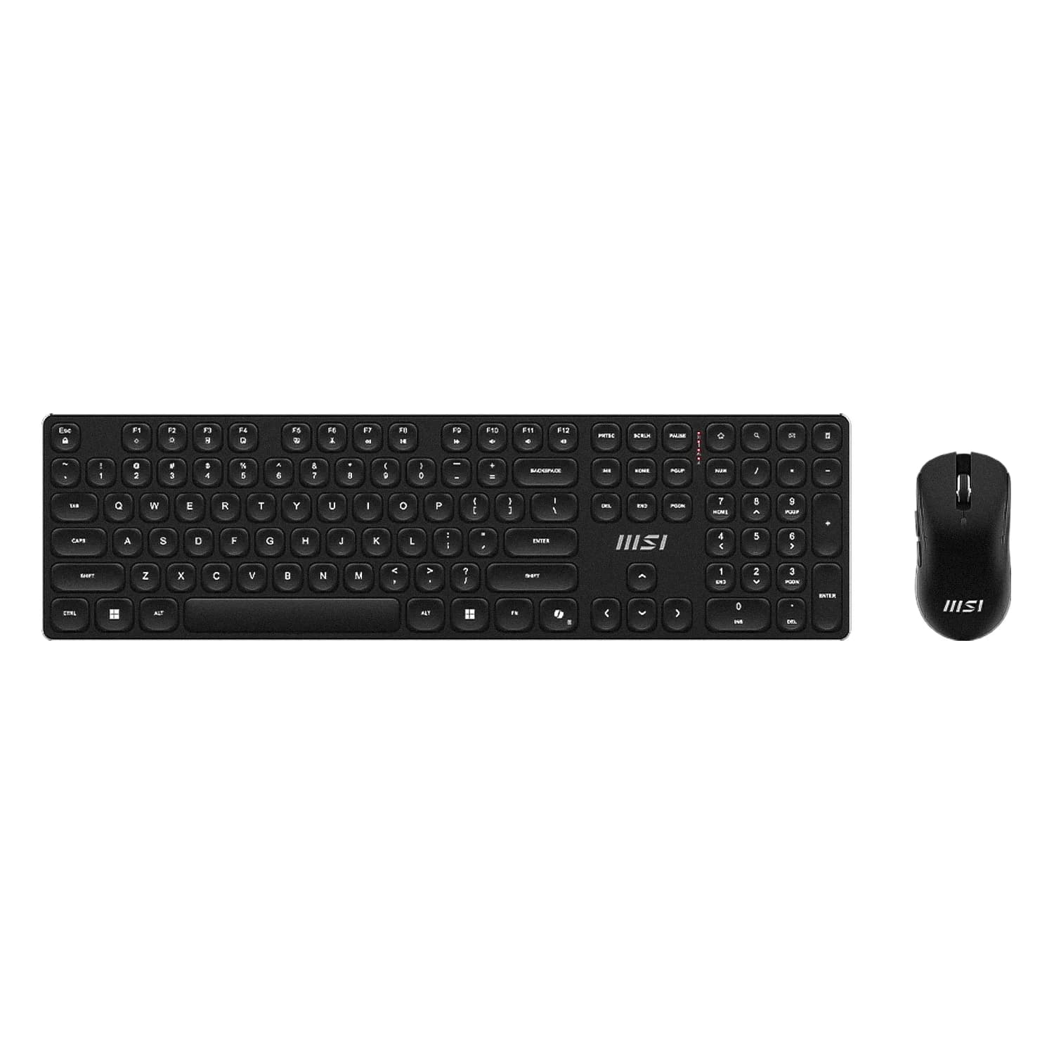 MSI Kit Teclado e Mouse MSI Forge K210 S11-43CE202-Y92 Sem Fio - Preto