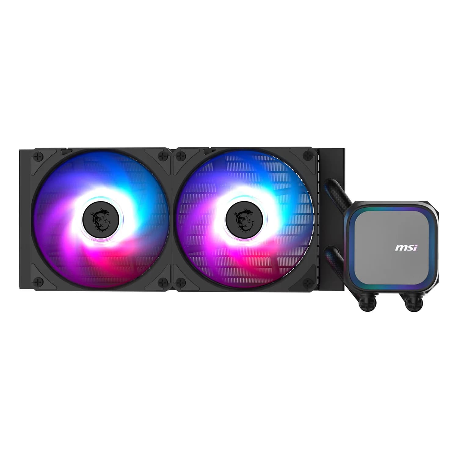 Acessório · MSI Water Cooler para Processador MSI MAG CoreLiquid A13 240 306-7ZWCA11-L80 ARGB - Preto
