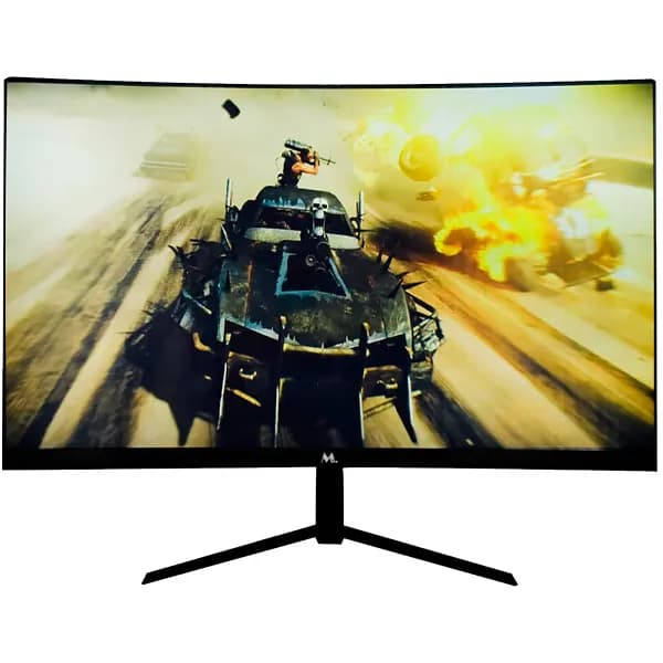Acessório · Mtek Monitor Gamer Curvo Mtek M24SFV165C de 24" Full HD 165Hz 1 ms MPRT com DisplayPort HDMI
