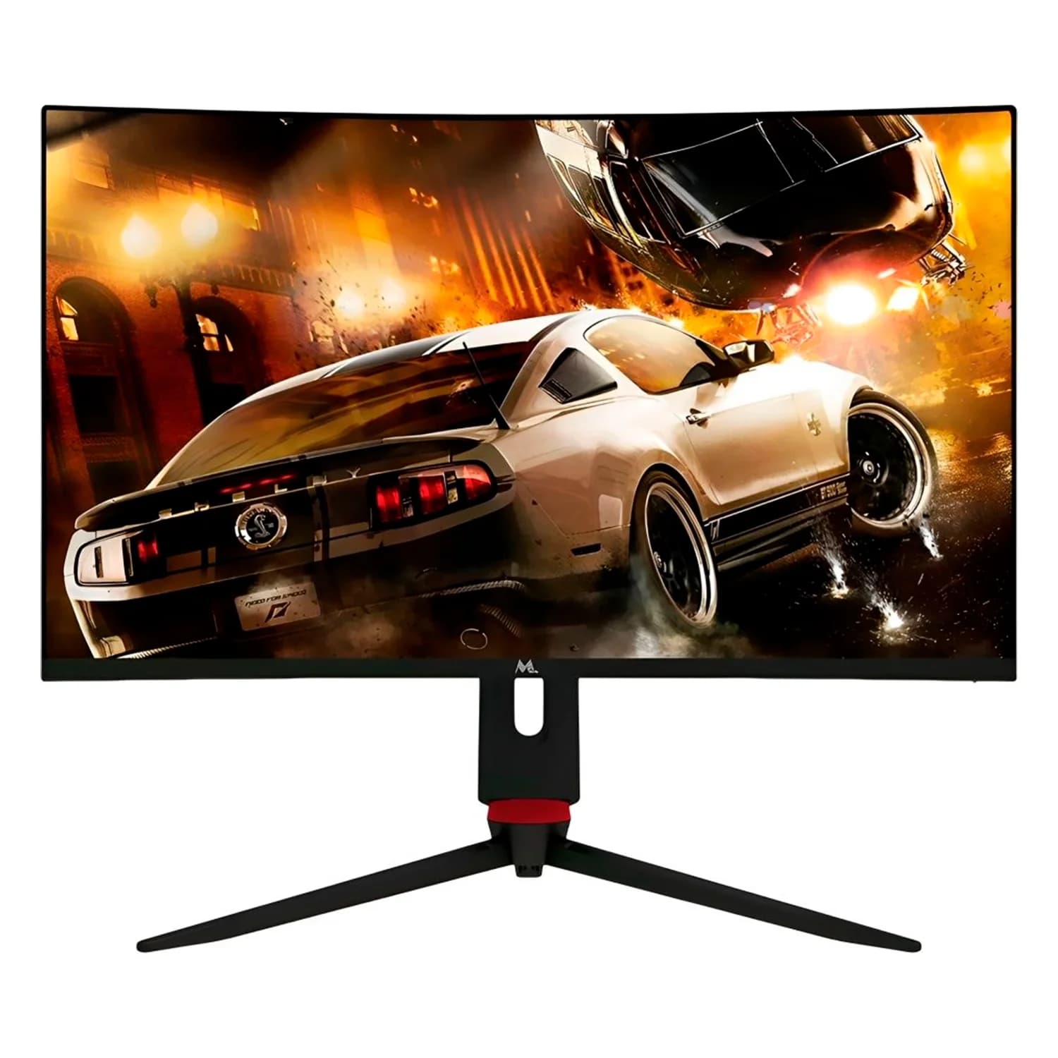 Acessório · Mtek Monitor Gamer Curvo Mtek M27SFV280C de 27" Full HD 1 ms MPRT com HDMI e DisplayPort