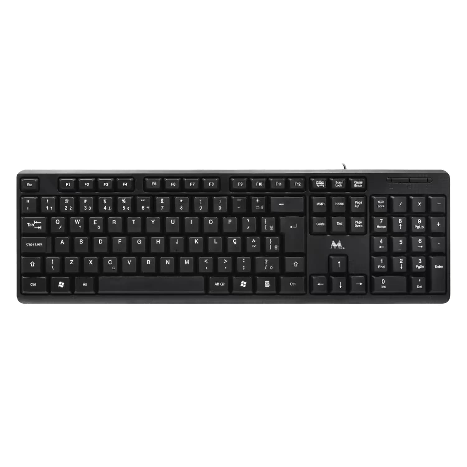 Mtek Teclado MTEK KB-8187 com Fio - Preto