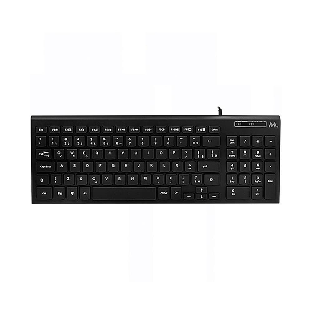 Mtek Teclado Mtek Kb 8501 C Pt Usb Portugués Negro