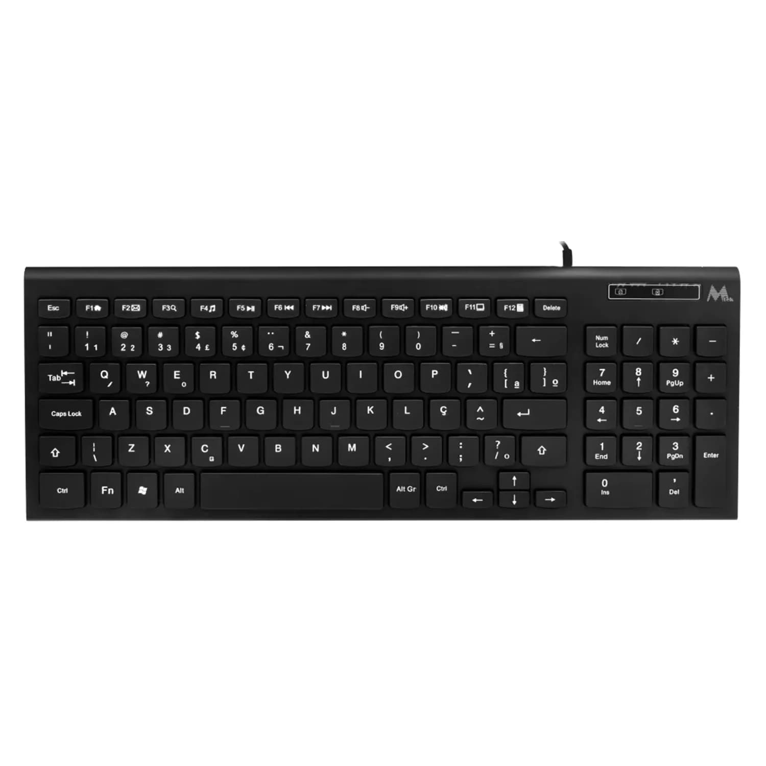 Mtek Teclado Mtek KB-8501C USB Português - Preto