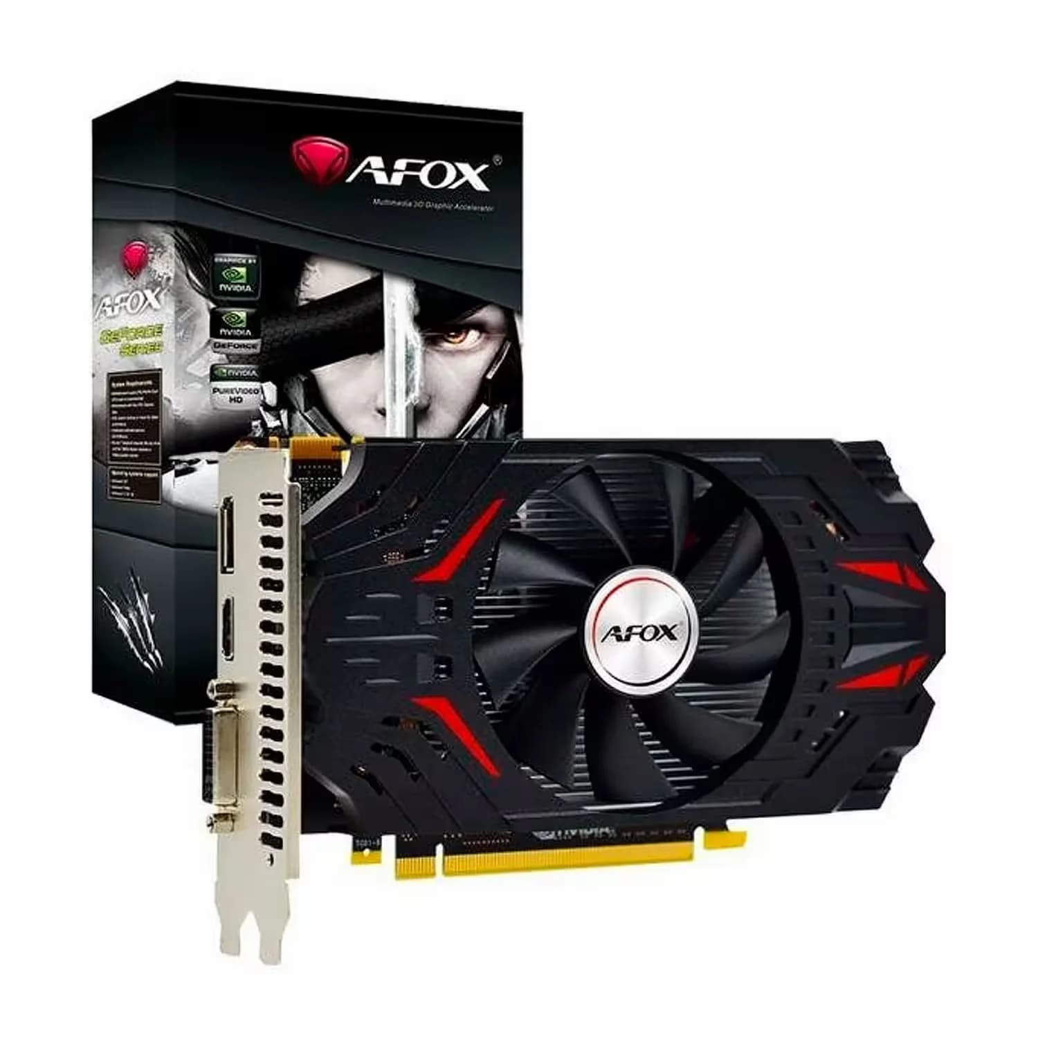 NVIDIA Placa de Vídeo Afox NVIDIA GeForce GTX-750 4GB DDR5 - AF750-4096D5H6-V3