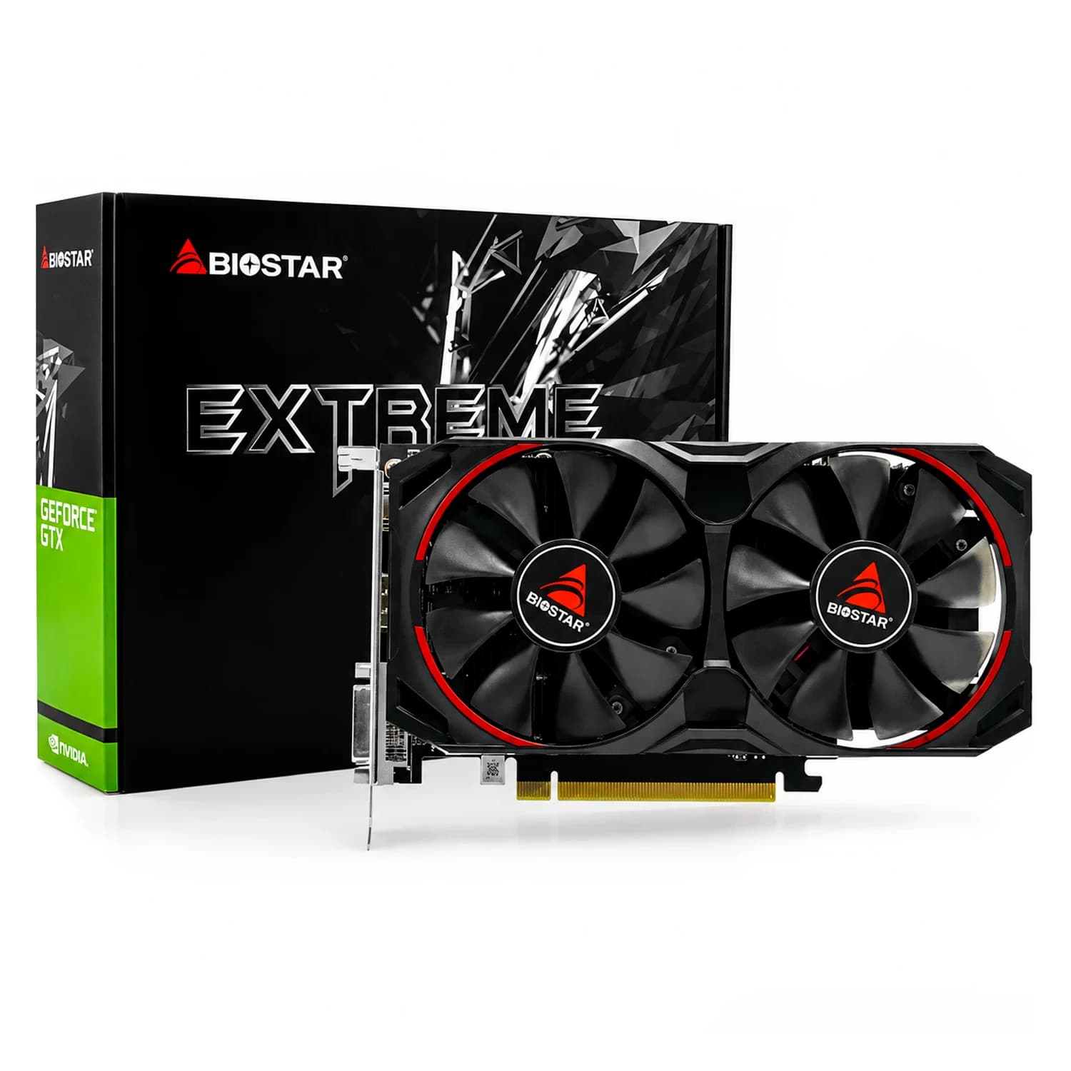 NVIDIA Placa de Vídeo Biostar Extreme Gaming NVIDIA GeForce GTX-1050Ti 4GB GDDR5 - VN1055TF41