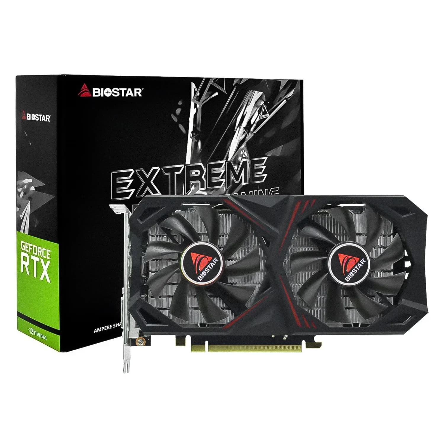 NVIDIA Placa de Vídeo Biostar SUPER Extreme Gaming NVIDIA GeForce RTX-2060 8GB GDDR6 - VN2066RF82