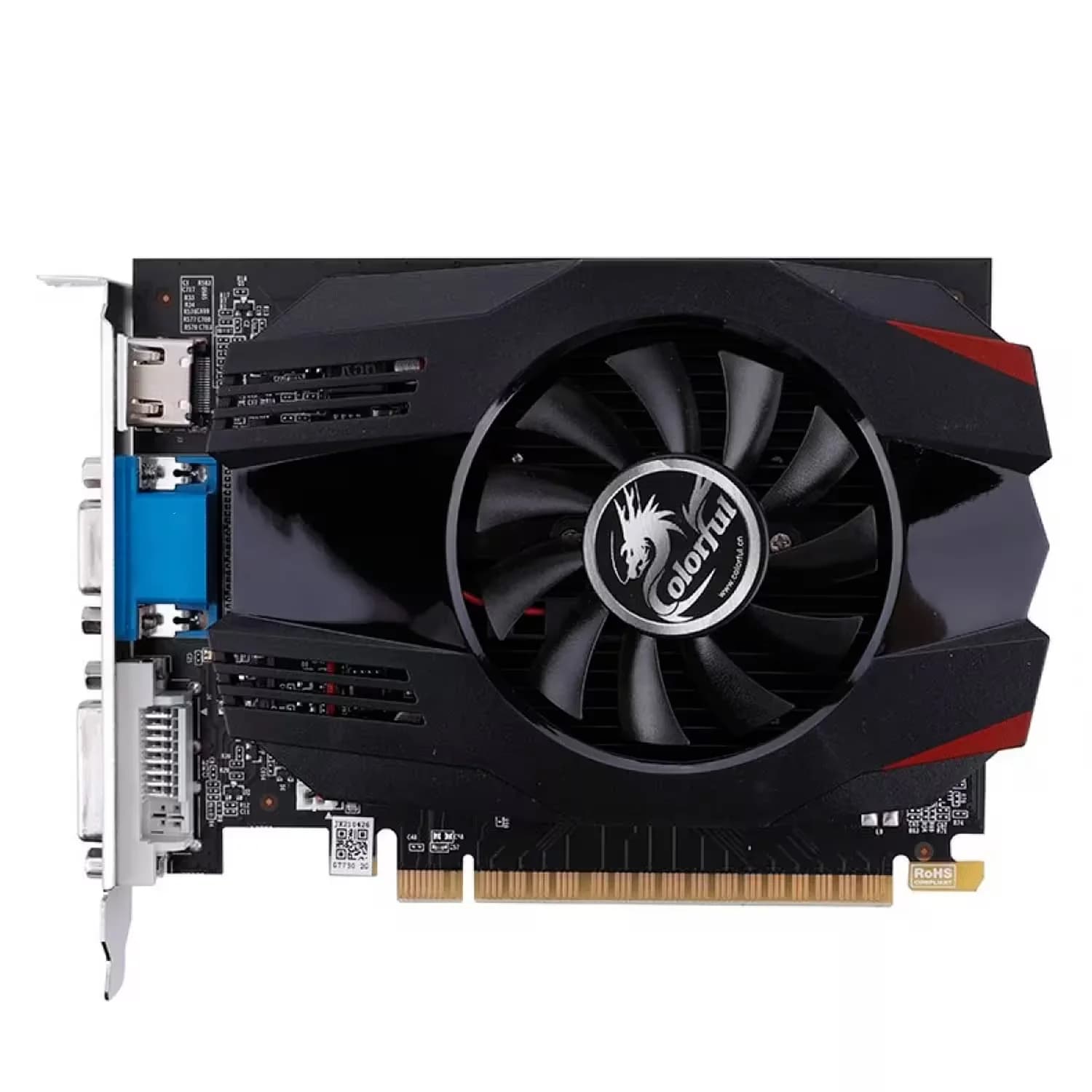 NVIDIA Placa de Vídeo Colorful NVIDIA GeForce GT-730K 2GB DDR3 - 2GD3-V