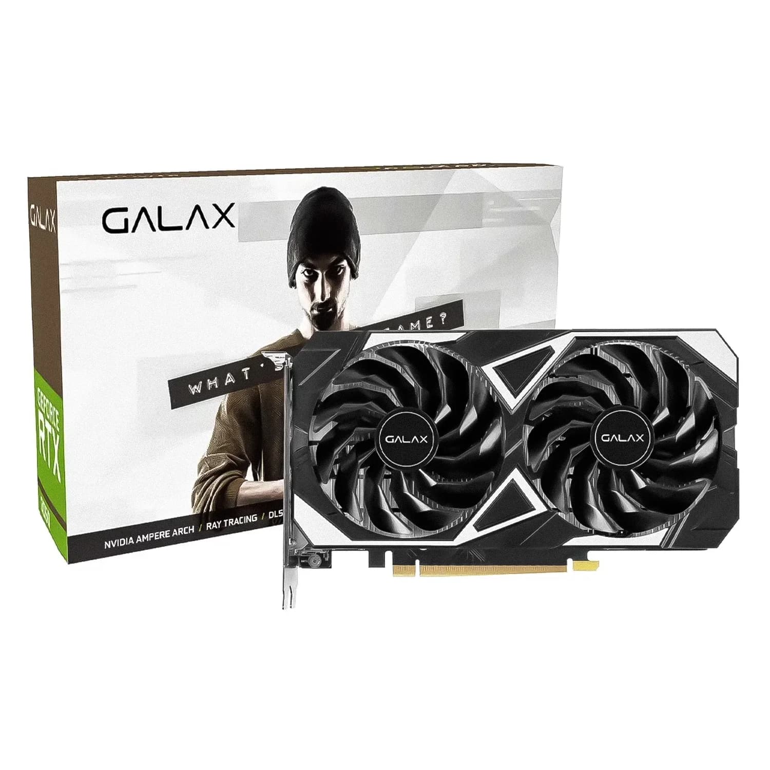 NVIDIA Placa de Vídeo Galax 1-Click OC NVIDIA GeForce RTX-3050 6GB GDDR6 - 35NRLDHP90DV