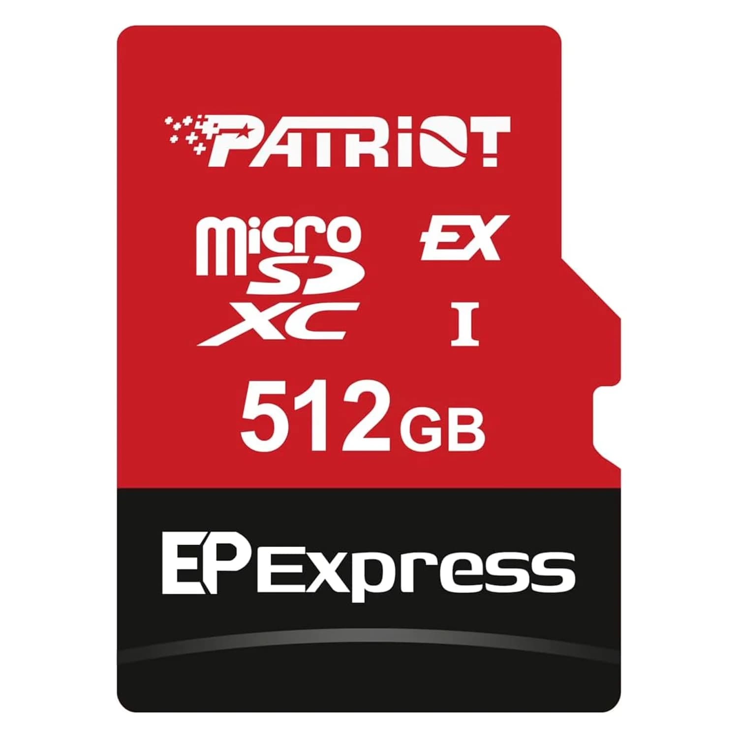 Patriot Cartão de Memória Micro SDXC Express Patriot EP Series 512GB 800Mbs - PEF512GEPEXMCX