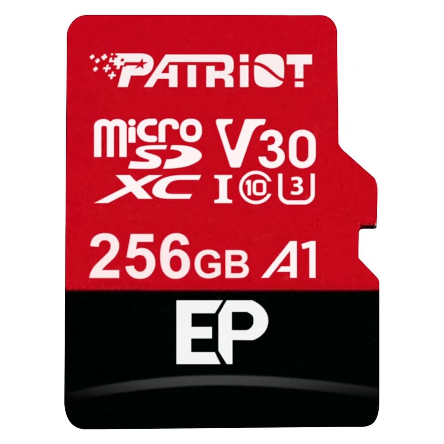Patriot Cartão de Memória Micro SDXC Patriot EP Series 256GB 160Mbs - PEF256GEP33MCX