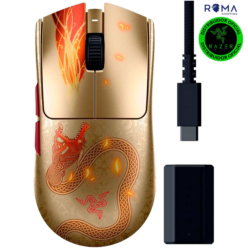 Razer Mouse Gamer Razer Viper V3 Pro Counter-Strike 2 ED. FRML 35.000 DPI Wireless - RZ01-05120200-R3U1 - Roma Shopping - Seu Destino para Compras no Paraguai